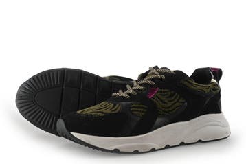 Omoda Sneakers in maat 43 Zwart, Verzenden, Zwart, Omoda, Sneakers of Gympen