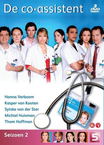 De Co-Assistent - Seizoen 2 - 3DVD, Ophalen of Verzenden, Nieuw in verpakking