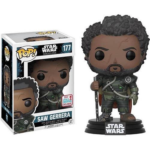 Funko Pop Star Wars Saw Gerrera  Hair NYCC  177 Rogue One, Verzamelen, Poppetjes en Figuurtjes, Verzenden