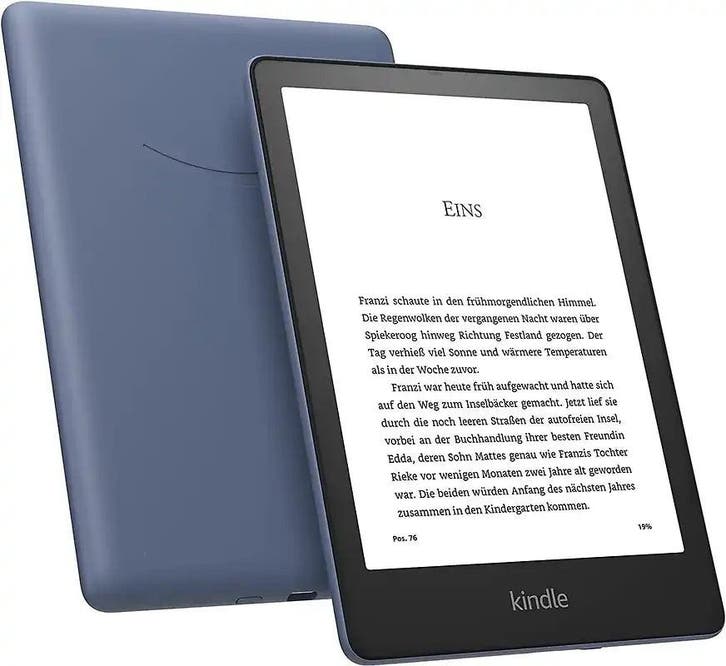 Amazon Kindle Paperwhite (11th Gen) eReader 6.8 Inch - Blau, Computers en Software, E-readers, Zo goed als nieuw, Verzenden