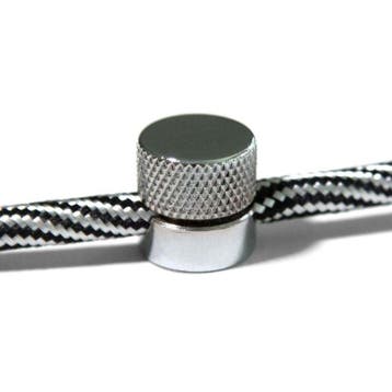 Kabelgeleider Wand Metaal Nikkel - Set van 2, Ophalen of Verzenden, Nieuw