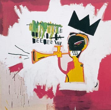 Jean-Michel Basquiat (1960-1988) (after) - Trumpet, 1984
