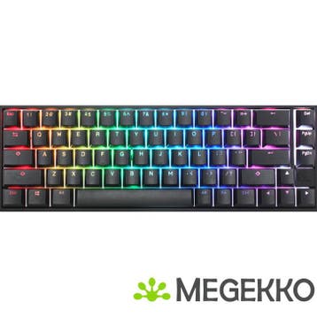 Ducky Mecha Pro SF RGB Zwart Cherry MX Red, Verzenden, Nieuw, Ducky