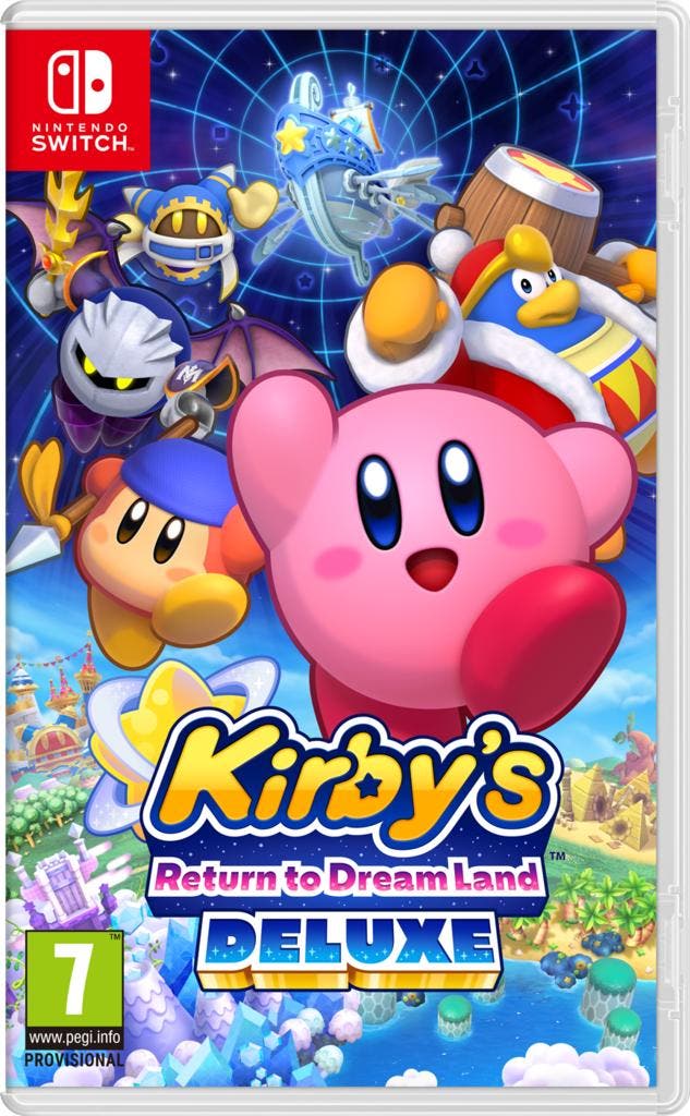 Switch Kirby’s Return To Dream Land Deluxe, Spelcomputers en Games, Spelcomputers | Nintendo Switch, Zo goed als nieuw, Verzenden