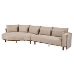 Safina modulaire chaise longue loungeset 2 delig amber 4, Tuin en Terras, Tuinsets en Loungesets, Ophalen of Verzenden, Nieuw