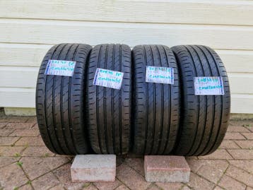205/45/18 90H Continental zomerbanden 4 x, 18 inch, Gebruikt, 205 mm, Band(en)
