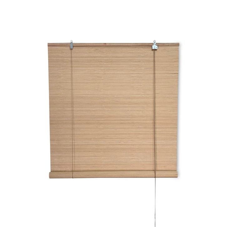 Bamboe rolgordijn Zoë - Naturel - 80 x 160 cm - Bamelle, Huis en Inrichting, Stoffering | Gordijnen en Lamellen, Nieuw, Verzenden