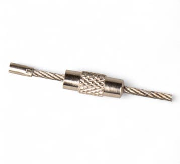 roestvaststaal Staaldraad 125 mm Staaldraad sleutelring, Verzenden, Nieuw