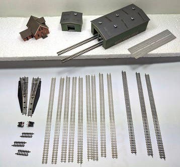 Märklin, Archistories Z - Treinset (24) - 3 nobele gebouwen, Nieuw