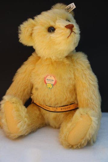Steiff Teddybeer muziekbeer 1992, EAN 407482 - Teddybeer -