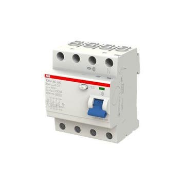 ABB aardlekschakelaar 4-Polig 80A 300mA F204A-80/0.3, Doe-het-zelf en Verbouw, Elektra en Kabels, Ophalen of Verzenden, Nieuw