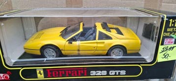 Anson 1:18 - Model cabriolet - Ferrari 328 GTS, Nieuw