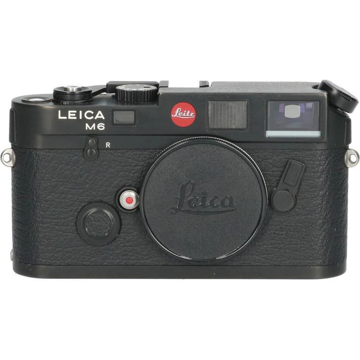 Tweedehands Leica M6 zwart CM3224, Audio, Tv en Foto, Fotocamera's Analoog, Gebruikt, Ophalen of Verzenden