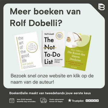 The Not To Do List 9781805464228 Rolf Dobelli, Boeken, Verzenden, Gelezen, Rolf Dobelli