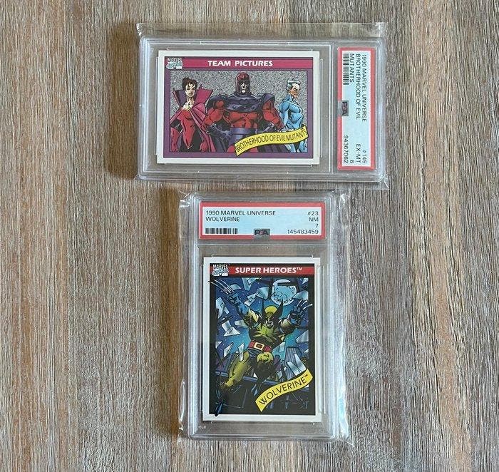 Marvel Universe Series 1 - Impel 1990 - #23 Wolverine, #145, Verzamelen, Overige Verzamelen