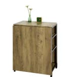 Opvouwbare Eettafel met Planken – Industrieel Design, Huis en Inrichting, Tafels | Salontafels, Verzenden, Nieuw