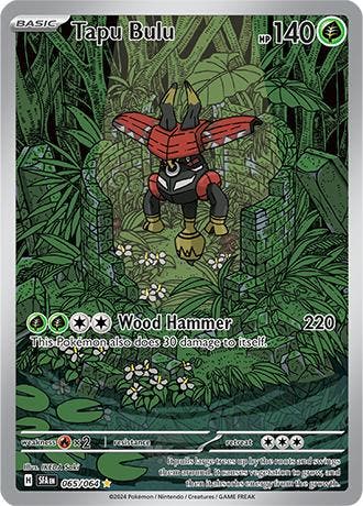 Tapu bulu 065/064 Shrouded fable, Hobby en Vrije tijd, Verzamelkaartspellen | Pokémon, Losse kaart, Nieuw, Foil, Ophalen of Verzenden