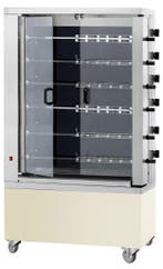 GGM Gastro | Elektrische kippengrill roterend - 28,8kW - 6 |, Zakelijke goederen, Verzenden, Nieuw in verpakking, Fornuis, Frituur en Grillen