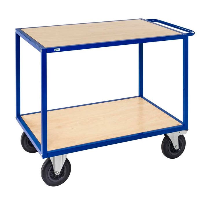 Kongamek tafelwagen met houten plateaus, laadvermogen 500 kg, Zakelijke goederen, Kantoor en Winkelinrichting | Magazijn, Stelling en Opslag