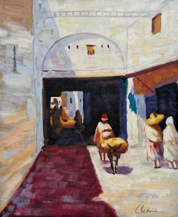 Ali Chenai ( 1959 - ) - Le Passage secret