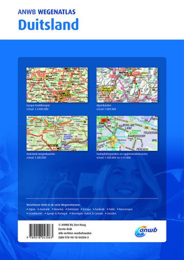 Duitsland - ANWB wegenatlas 9789018043063 ANWB, Verzenden, Gelezen, ANWB
