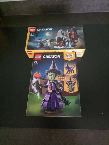 Lego Set - Creator - Mystieke heks (40562) en Griezelig, Nieuw