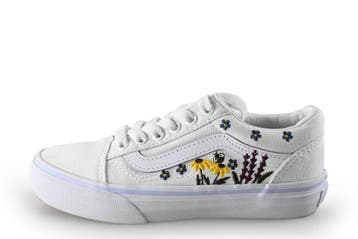 Vans Sneakers Jongens in maat 31 Wit, Jongen of Meisje, Schoenen, Zo goed als nieuw, Vans