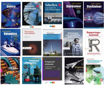 werktuigbouwkunde studieboeken, Verzenden, Zo goed als nieuw