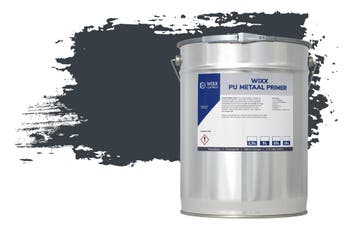 Wixx PU Metaalprimer RAL 7016 | Antracietgrijs 20L, Verzenden, Nieuw, Verf, 15 tot 20 liter