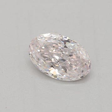 1 pcs Diamant (Natuurlijk gekleurd) - 0.47 ct - Ovaal -, Nieuw