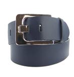 100% Leren kwaliteits riem 5 cm breed Donkerblauw, Kleding | Heren, Riemen en Ceinturen, Verzenden, Nieuw