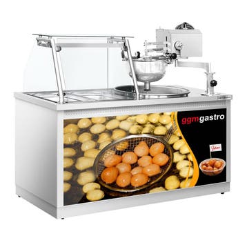 GGM Gastro | Elektrische friteuse - 25 liter - 6 kW - |, Verzenden, Nieuw in verpakking, Fornuis, Frituur en Grillen
