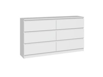 Ladekast wit 140 cm  6 lades Wit (Slaapkamer), 5 laden of meer, Verzenden, Nieuw, Overige houtsoorten