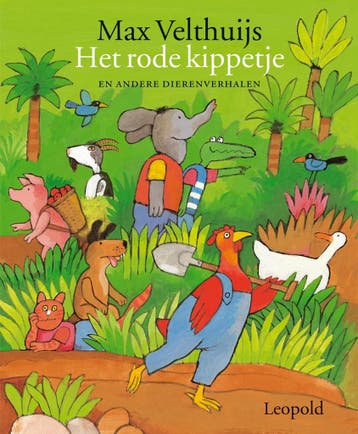 Het rode kippetje / Vriendjes van Leopold - Max Velthuijs, Verzenden, Zo goed als nieuw, Max Velthuijs
