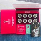 2022 Qatar World Cup Official Commemorative Silver Coin Set, Verzamelen, Nieuw