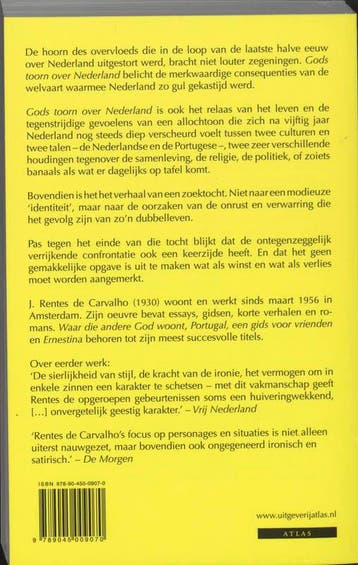 Gods toorn over Nederland 9789045009070, Verzenden, Gelezen, J. Rentes de Carvalho