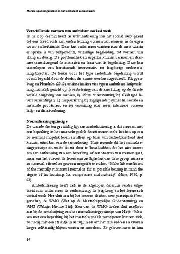 Morele spanningsvelden in het ambulant sociaal 9789059729261, Zo goed als nieuw