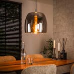 Fraaai Ariana hanglamp 1L drift glas - smoke grijs -, Huis en Inrichting, Ophalen of Verzenden, Nieuw