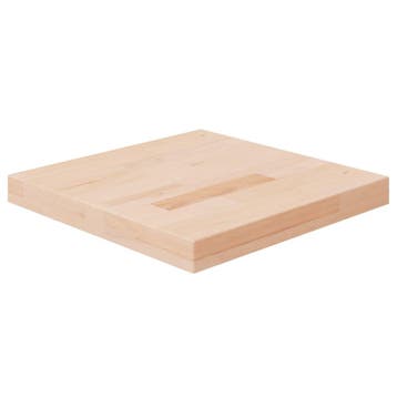 vidaXL Tafelblad vierkant 40x40x4 cm onbehandeld massief, Verzenden, Nieuw