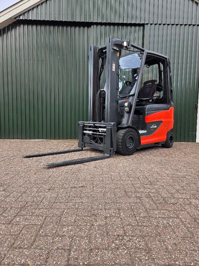 Linde E20 Elektrische Heftruck BJ2018 Triplex Spreider Shift, Zakelijke goederen, Machines en Bouw | Heftrucks en Intern transport