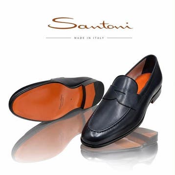 Santoni - Loafers - Maat: EU 42 - Nieuw in doos, Nieuw