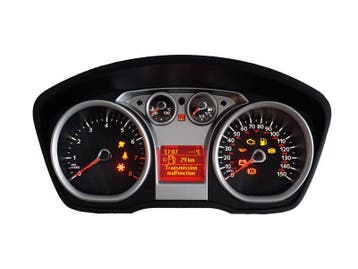 Ford Focus teller klok / dashboard reparatie U1900 U2510, Ophalen, Nieuw, Maserati