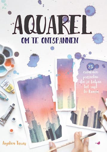 Aquarel Om Te Ontspannen | Angelica Torres | Nieuw, Ophalen of Verzenden, Nieuw, Angelica Torres