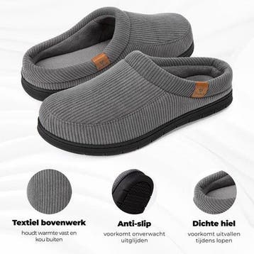 2dekans | Pantoffels Heren - Sloffen - Maat 40/41 - 40/41, Ophalen of Verzenden, Zo goed als nieuw, Comfeet