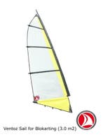 Ventoz Strandzeil 3.0 m2, Watersport en Boten, Minder dan 3 meter, Verzenden, Nieuw, Minder dan 15 m²