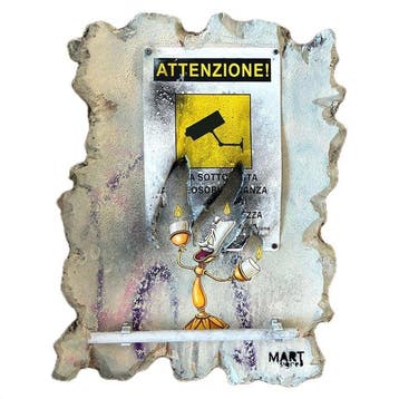 Mart Signed - Lumière( DISNEY VANDAL)