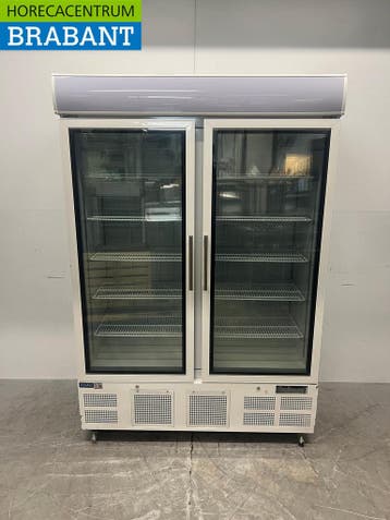 Polar Glasdeurvrieskast Vrieskast met glazen deuren 920, Ophalen of Verzenden, Gebruikt