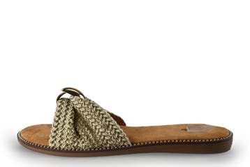 Graceland Slippers in maat 42 Beige, Slippers, Verzenden, Beige, Zo goed als nieuw