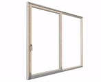 Kiep-schuifpui kunststof 2000x2100 mm incl. glas, Doe-het-zelf en Verbouw, Kozijnen en Schuifpuien, Kunststof, Nieuw, Ophalen of Verzenden