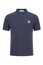 Stone Island Polo in maat L Blauw, Verzenden, Gedragen, Blauw, Stone Island